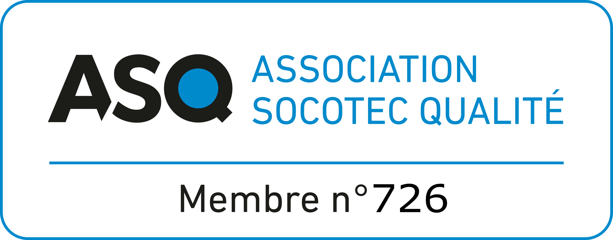 Logo certification ASQ